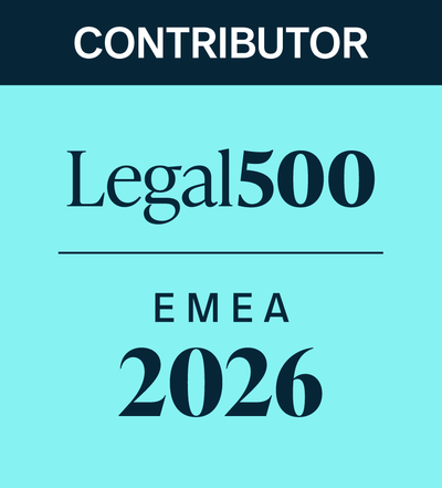 Legal 500 EMEA 2026 — rehbere katkıda bulunan büro rozeti